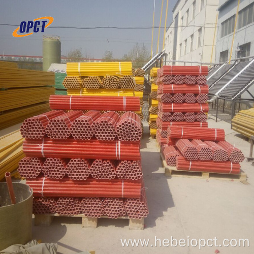 Frp pultruded profile composite round tube